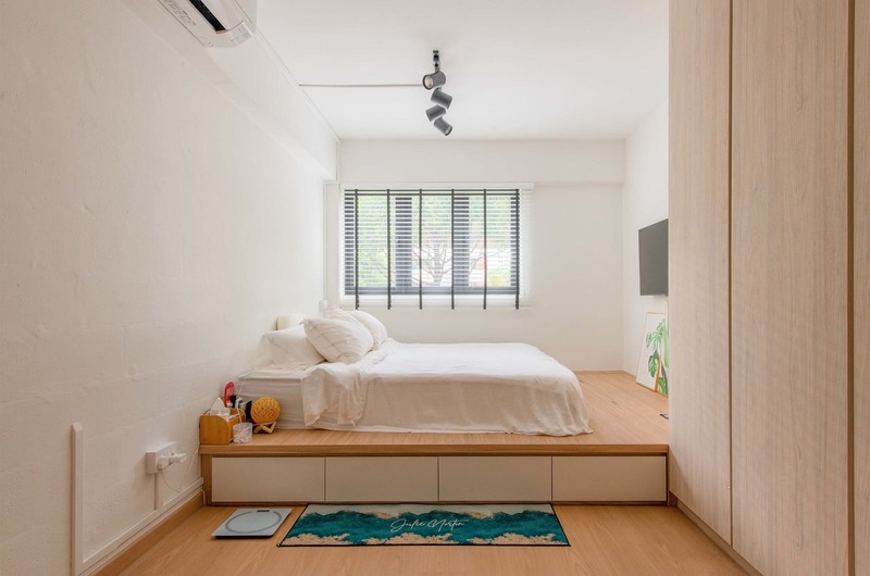 Decor phòng ngủ 10m2 phong cách tối giản